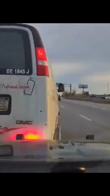 WHOA. Cop Flips Car While Performing PIT Maneuver On Stolen U-Haul