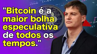 Michael Burry Aposta CONTRA o Bitcoin, Criptomoedas DESPENCAM 50%!