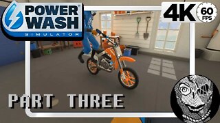 (PART 03) [Clean the Dirt Bike] PowerWash Simulator 4k60