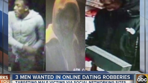 3 men wanted in online dating robberies