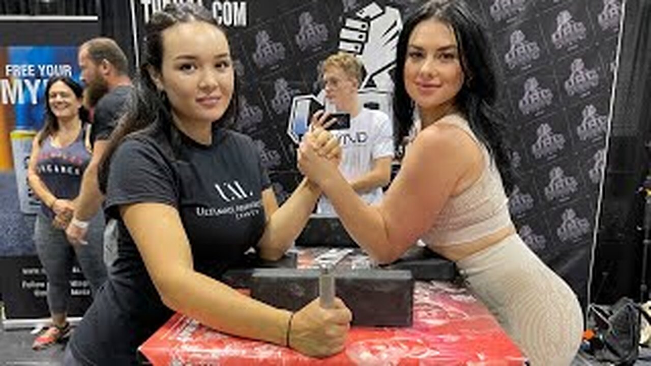 13X WORLD CHA13X WORLD CHAMPION IRINA GLADKAYA VS ALEKSANDRA OZEROVA - ARM WRESTLING 2023