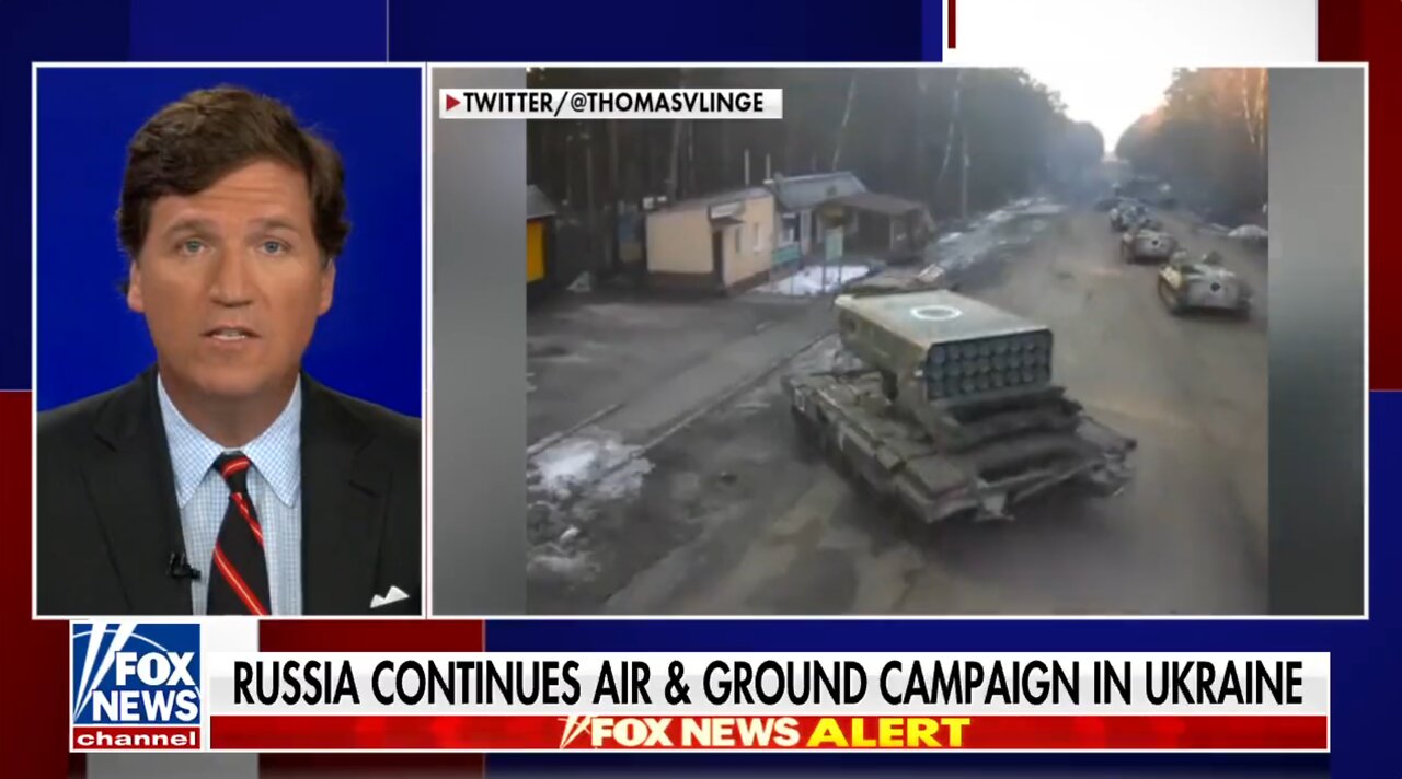 Tucker's Ukraine Monologue Gives You Everything You Need to Know