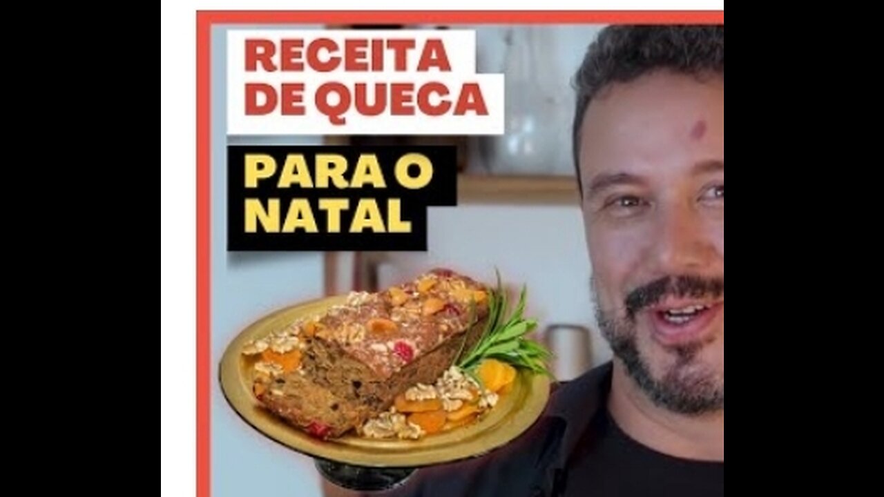 A mais Tradicional Receita da Queca de Natal 🎄🎄⛄🎅🦌🎄🎅🎅 sem enrolação