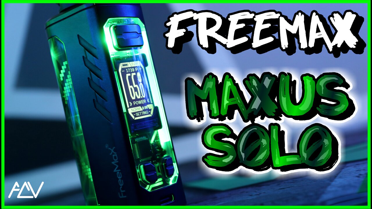 FREEMAX Maxus Solo 100w - An everyday performer.