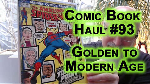 Comic Book Haul #93: Golden to Modern Age, Huge Buy [ASMR]