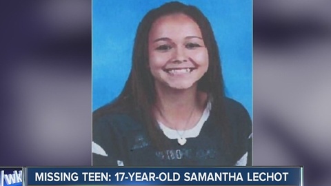 Missing Teen: 17-year-old Samantha Lechot