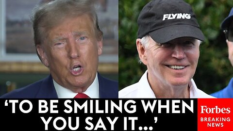 BREAKING NEWS: Trump Goes Off On Biden For 'Disgraceful' Response To Deadly Maui Wildfires