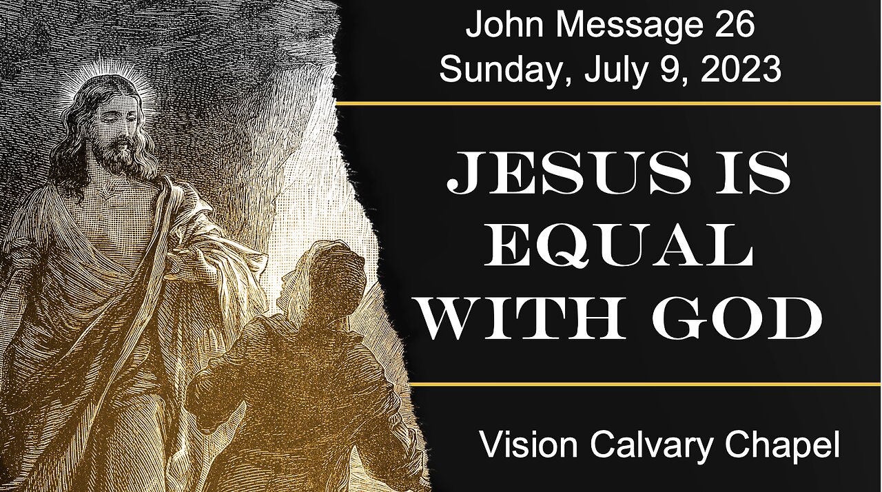 Jesus is Equal with God | The Book of John 5:14