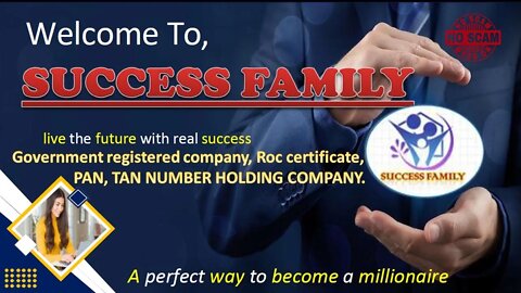 Why opportunity & why Success Family - Hindi