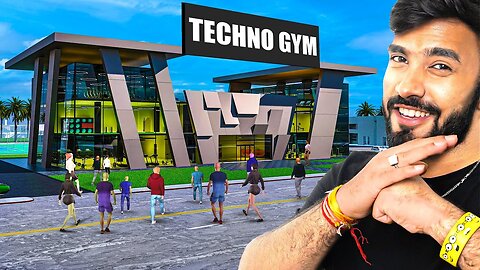 I FULLY UPGRADED MY GYM - TECHNO GAMERZ