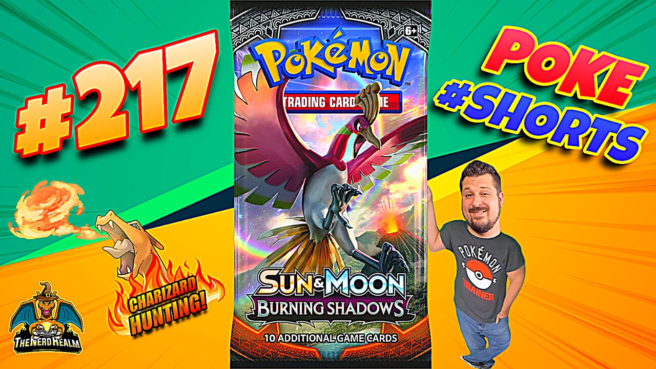 Poke #Shorts #217 | Burning Shadows | Charizard Hunting | Pokemon Cards Opening