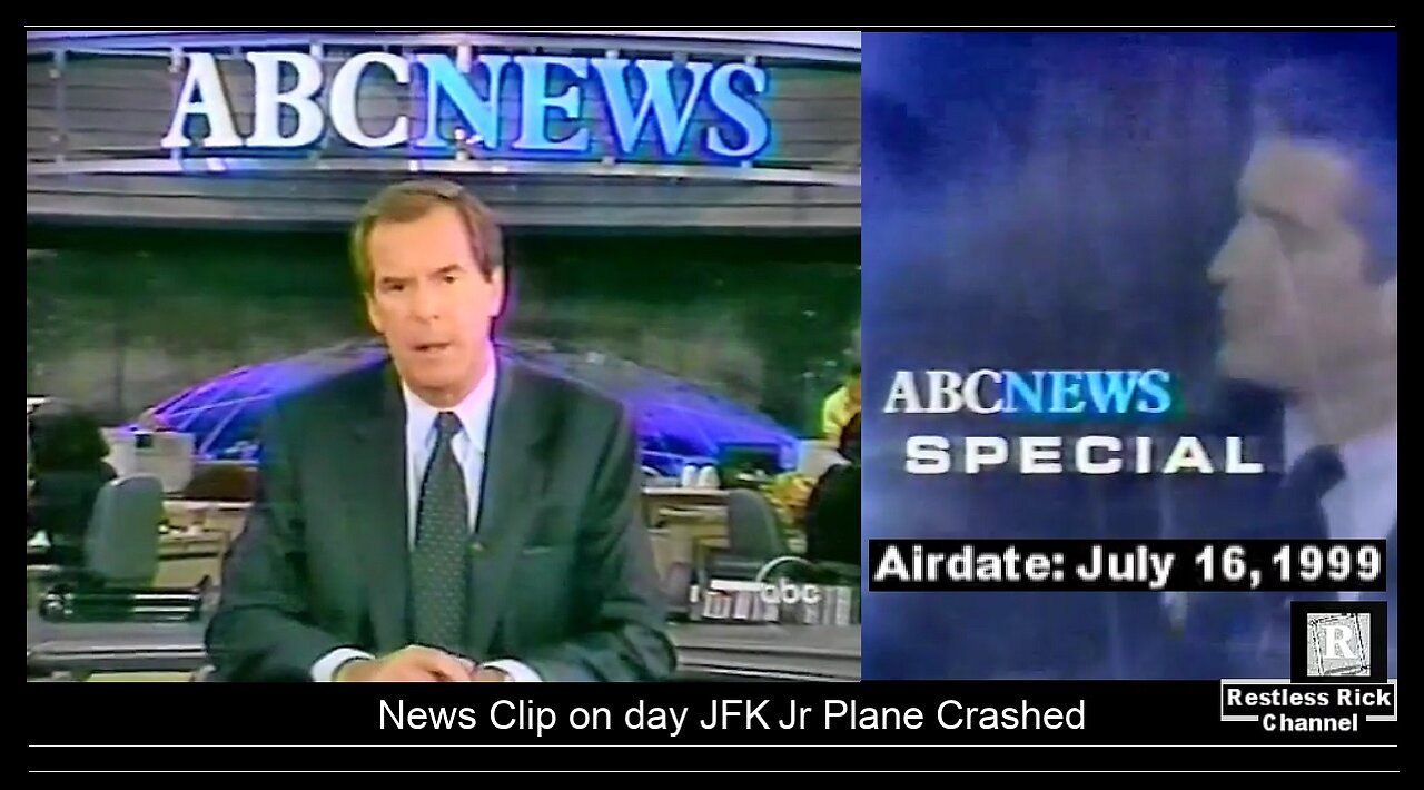 ✝️ Kennedy Family History of Triumph & Tragedy [News Clip on Day JFK Jr Plane Crashed]