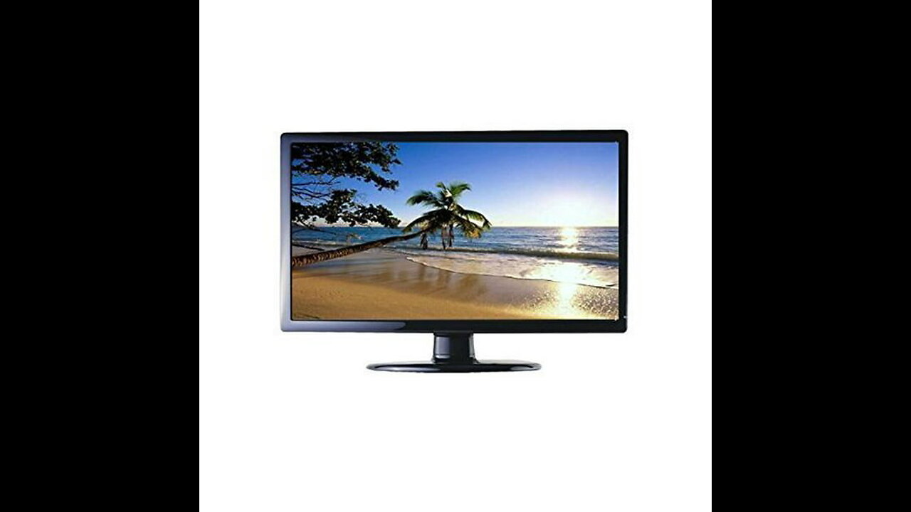 101AV 18.5" Professional LED Security Monitor HDMI VGA & BNC Input Audio Video Display Computer...