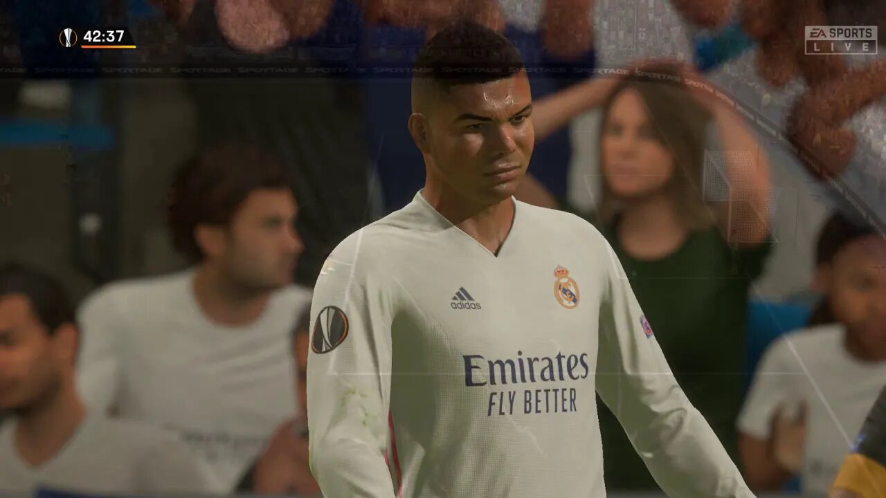 FIFA 21 Manager's Career#17 Eropa League KO Rond @Real Madrid vs Volwes