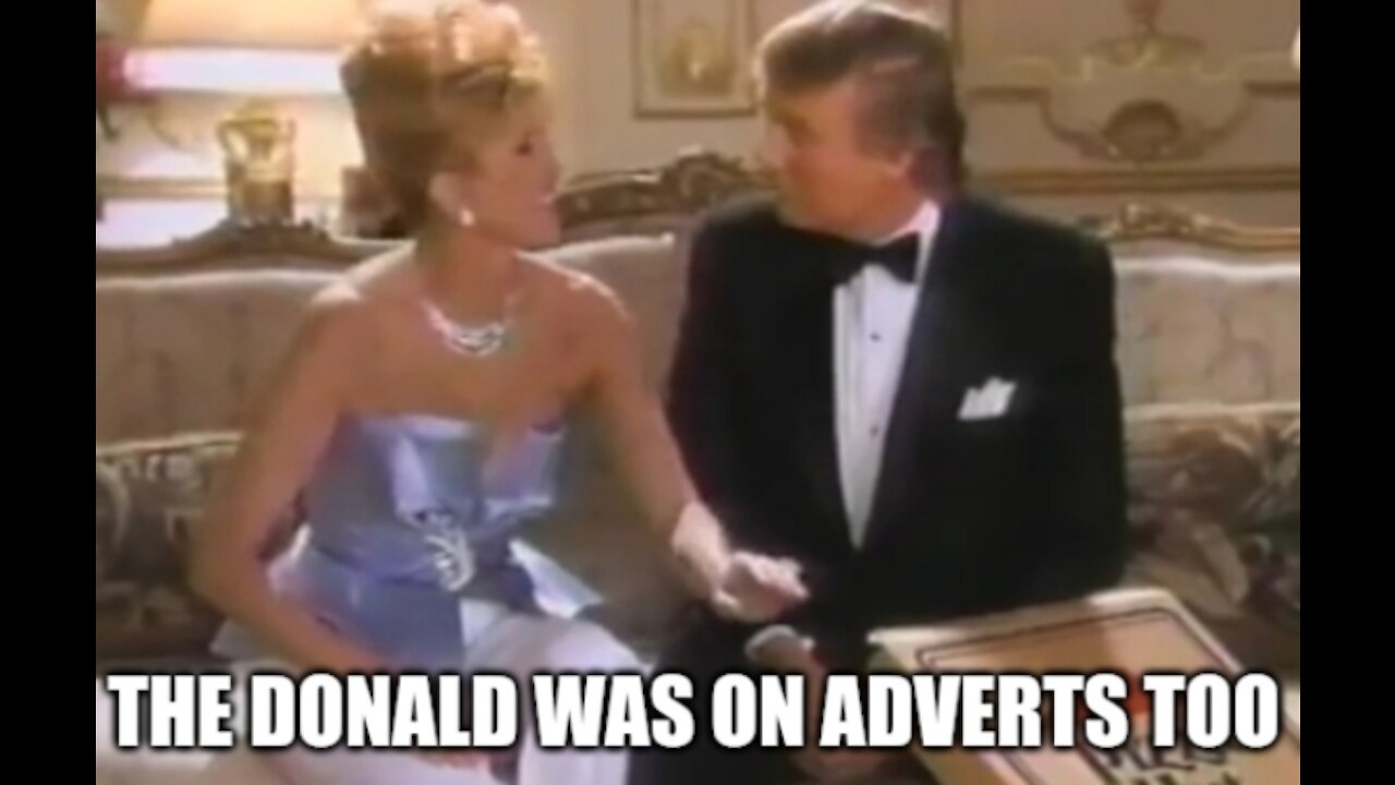 Donald J Trump in advert ft Ivana Trump