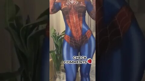 SpiderMan Girl #shorts #foryou #fyp #spiderman #spidermangirl #viral #funny #tiktok #trending