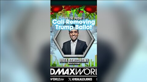 Alex Jones & Vivek Ramaswamy: California is Trying To Remove Trump From The Ballot - 12/20/23