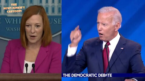 Psaki blames smugglers for telling immigrants to come and take advantage of Biden's border crisis.