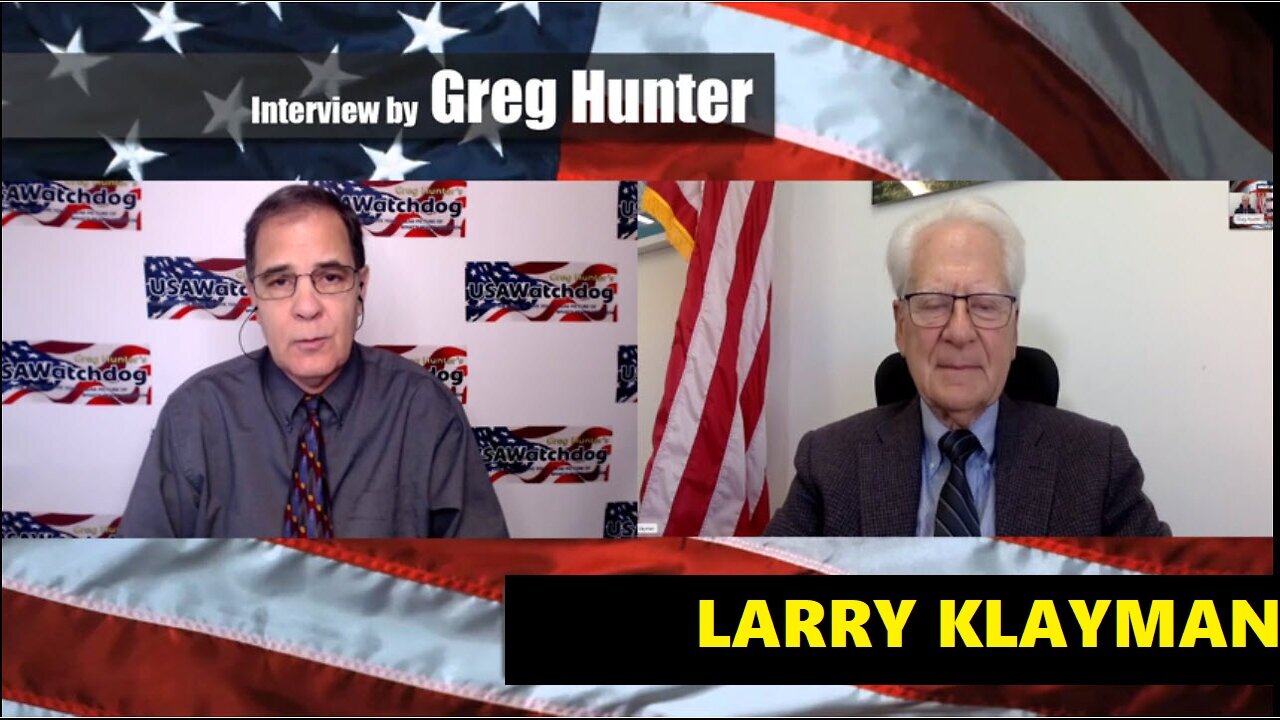 Shit Hits Fan When Trump Takes Office – Larry Klayman