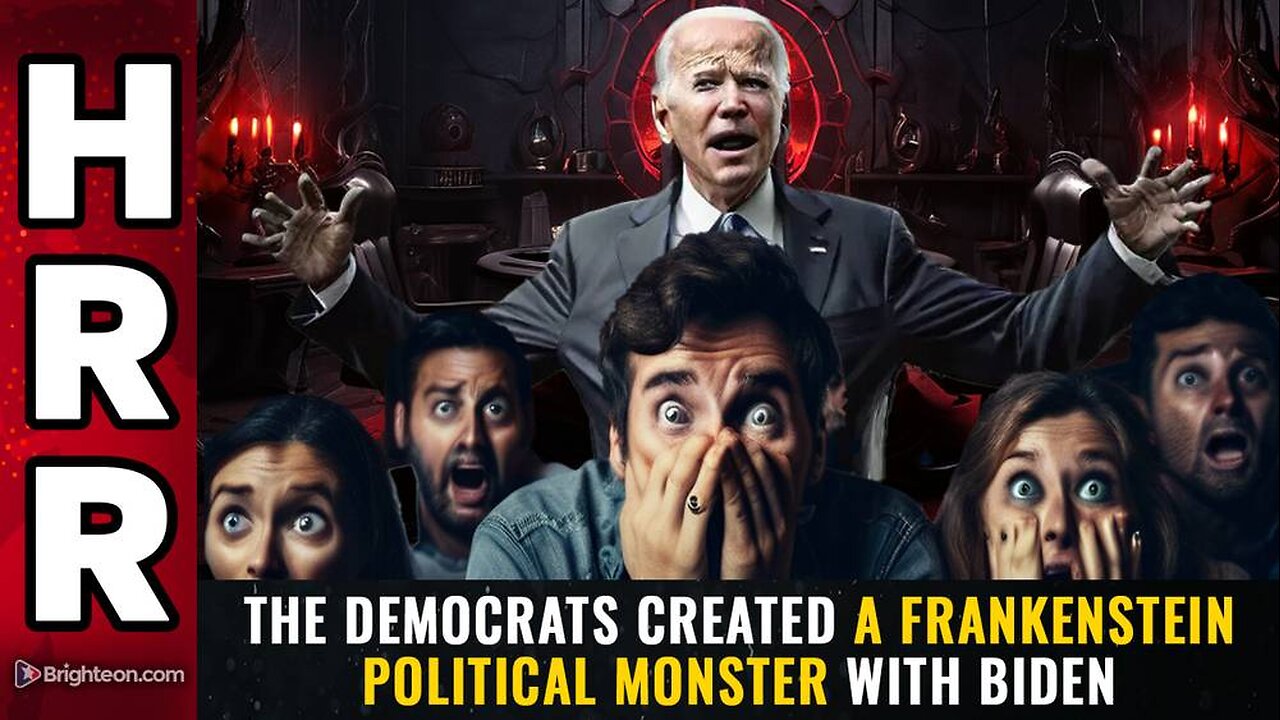 The Democrats created a FRANKENSTEIN political monster with Biden