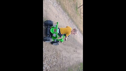 XR-250 12 dual motor 4wheeler purchased at Walmart for 80 dollars very fun gift for a two year old