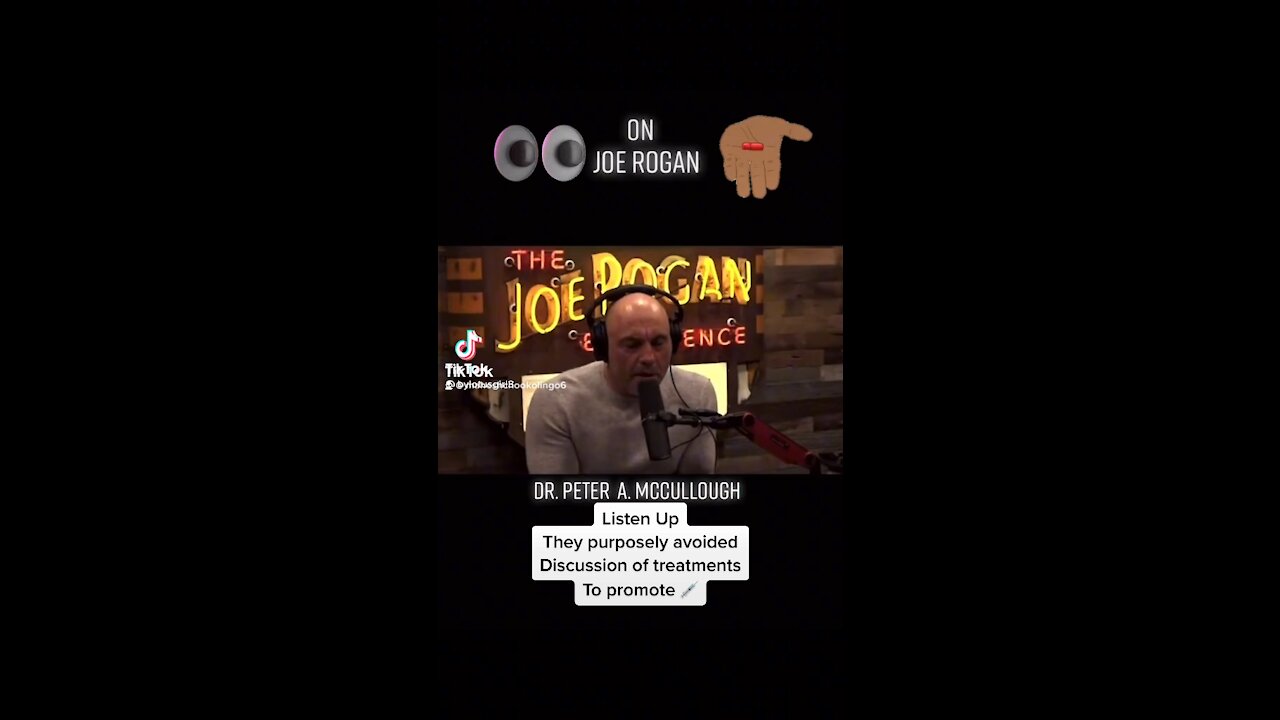 Joe Rogan Exposes Agenda