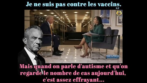 Je ne suis pas contre les vaccins. Je pense que les vaccins sont, certains vaccins sont incroyables.