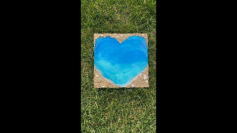 "Love Lagoon" Resin Artwork