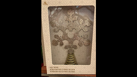 Disney Parks Mickey Mouse Christmas Tree Topper #shorts