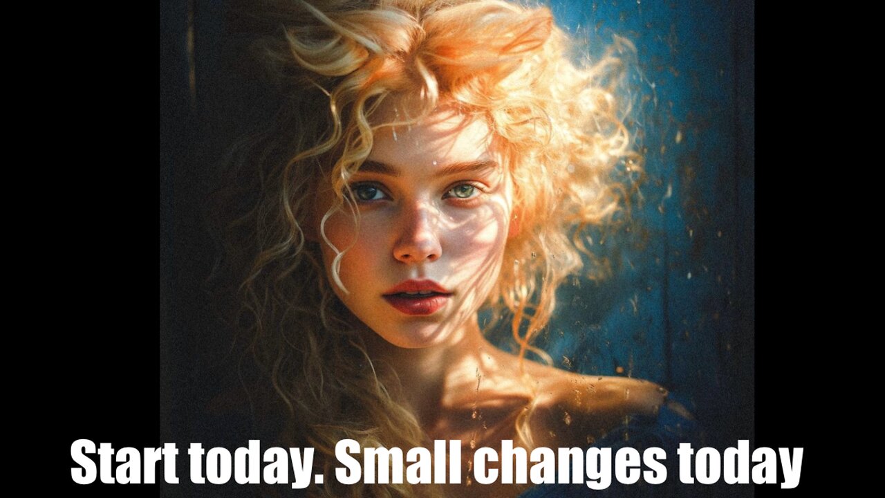 Start with small changes today