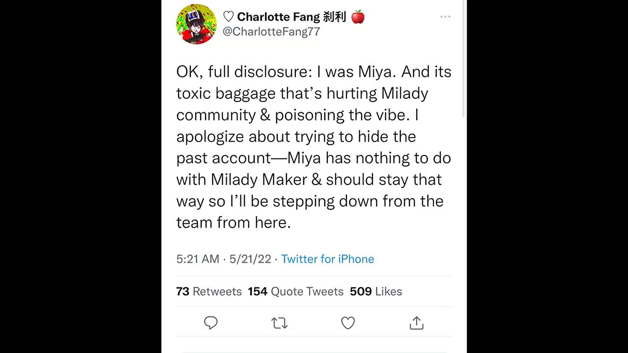 Miya/charlotte fang video