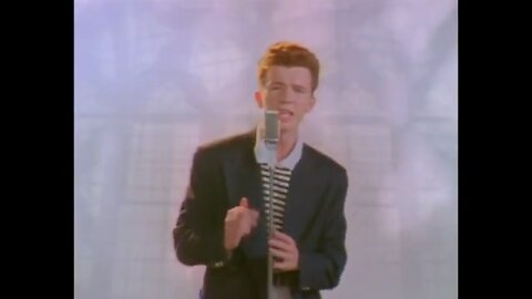 Rick Roll on Rumble