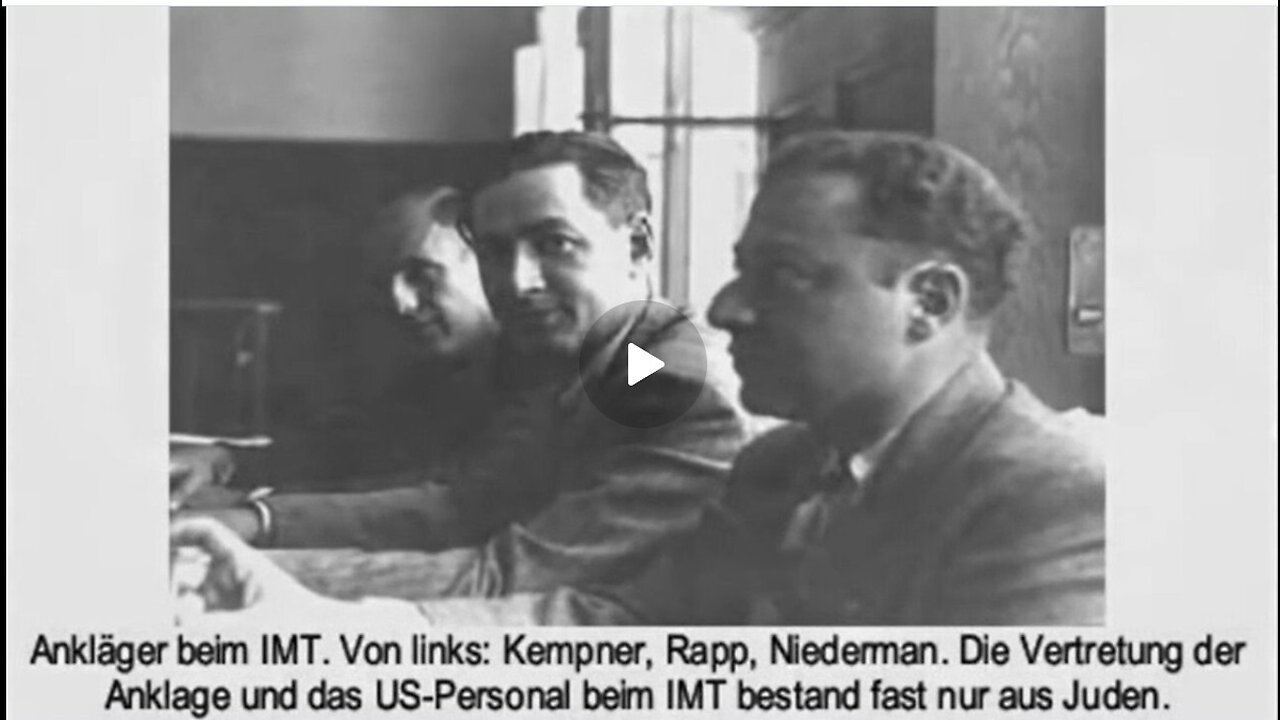 The Nuremberg Trials were Show Trials / Kangaroo Courts