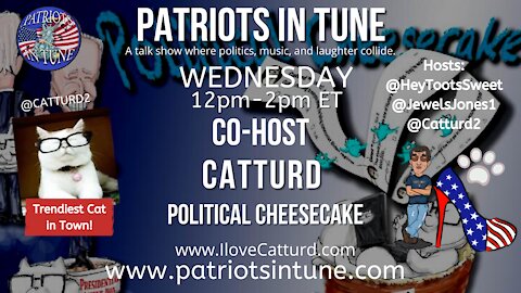 SCOTUS SHOWDOWN .. ROE V. WADE, MADAM MAXWELL TRIAL, CUOMO BROS, NANCY MACE (R-SC) CAUGHT IN SPIN - CATTURD: CEO OF "LITTER" - Political Cheesecake - Patriots In Tune Show - Ep. #500 - 12/01/2021