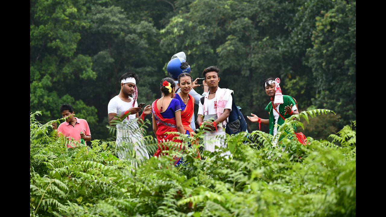 BIHU ASSAM INDIAN PEOPLE