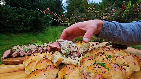 Steak cooked in butter I won t say anything more (ASMR, NATURE, CAMPING)