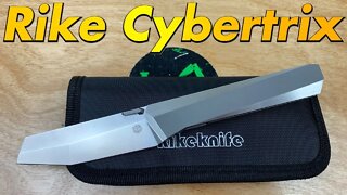 Rike Cybertrix knife / includes disassembly / the new future of premium folders ?