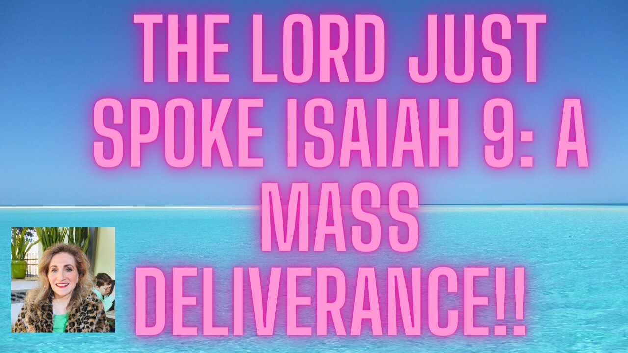 Isaiah 9: The Lord just spoke about a Mass Deliverance & Johnny Enlow speaks about Lonnie Frisbee!!!