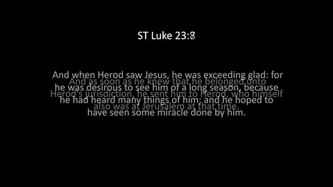 ST Luke Chapter 23