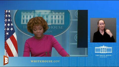 WH Press Secretary Karine Jean-Pierre speaking with reporters...