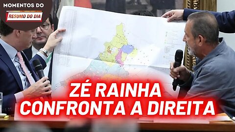 Rainha depõe na CPMI sob ataques da direita | Momentos do Resumo do Dia