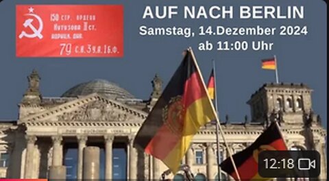 Auf nach Berlin 14. Dezember 2024! Frieden schaffen mit dem Potsdamer Abkommen!