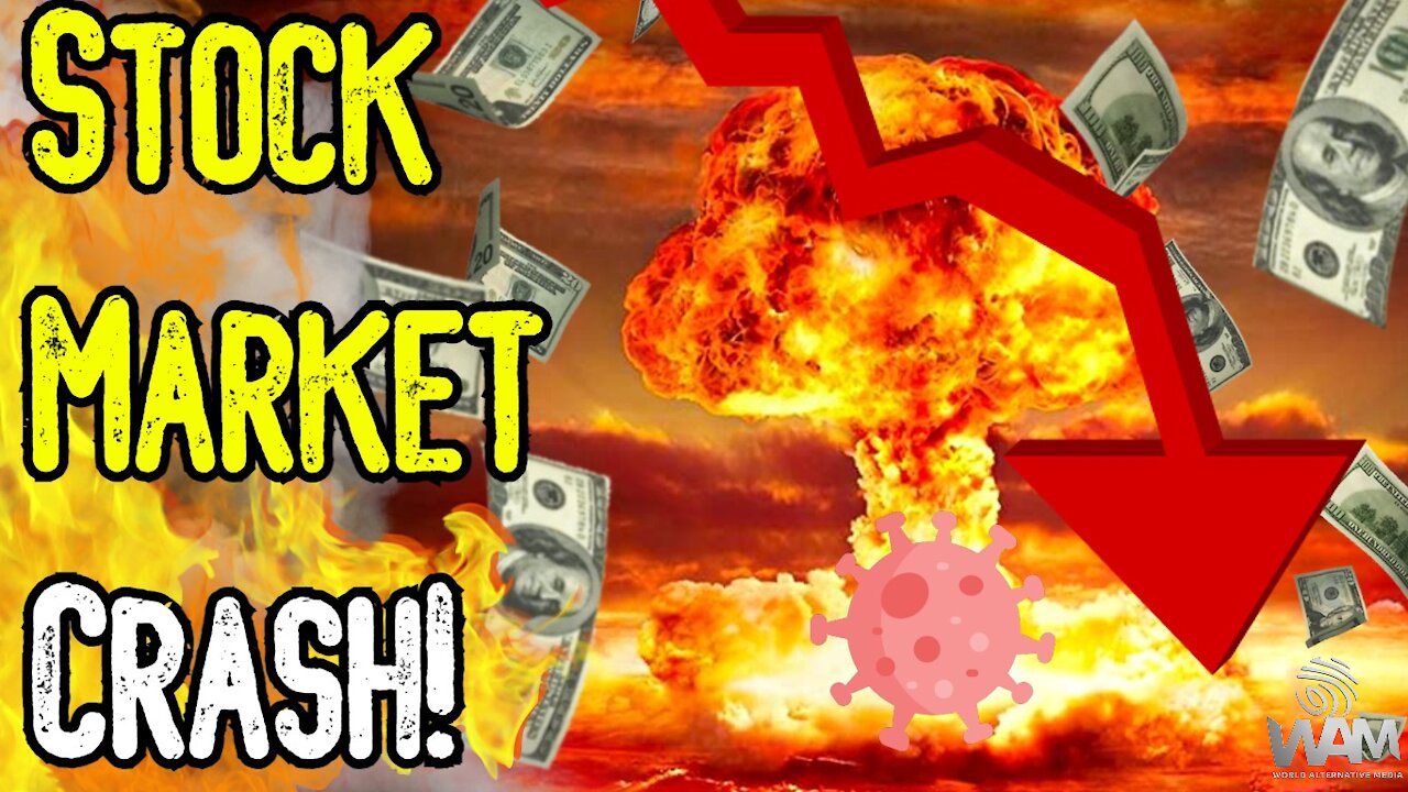 Stock Market CRASHES As FAKE VARIANT Fools Millions Of MORONS! - Just The Beginning!