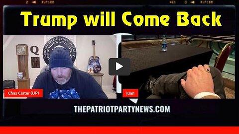 JUAN O SAVIN ON Q DROP! TRUMP WILL COME BACK!