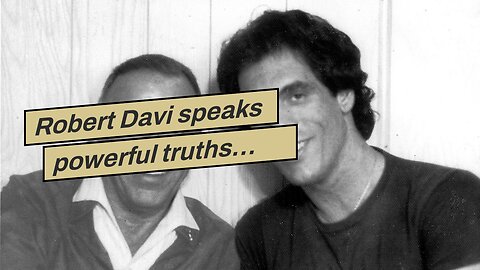 Robert Davi speaks powerful truths…