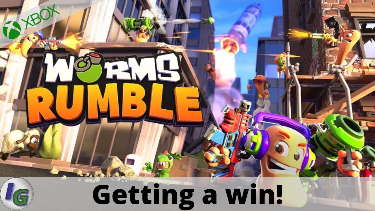 Worms Rumble Getting a Win on Xbox