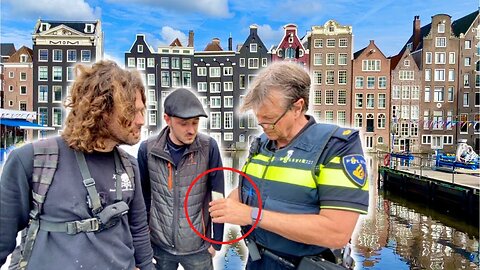 Crazy Finds Magnet Fishing in Amsterdam (Police Show Up)