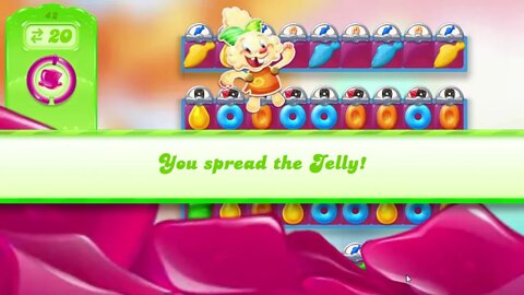 Candy Crush Jelly Saga Level 42