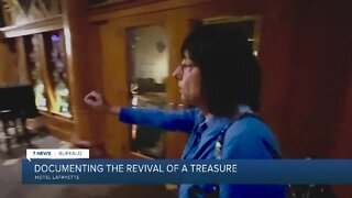 Jackie Albarella wrote the book on the Hotel Lafayette's amazing restoration