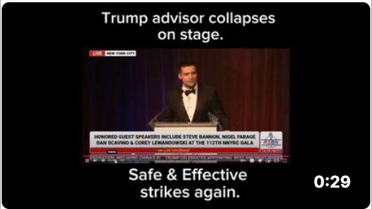 Donald Trump Advisor Alex Bruesewitz, 27, COLLAPSES On Stage